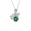 Rose Red Zircon Necklace: Trendy, Versatile, Light Luxury Design