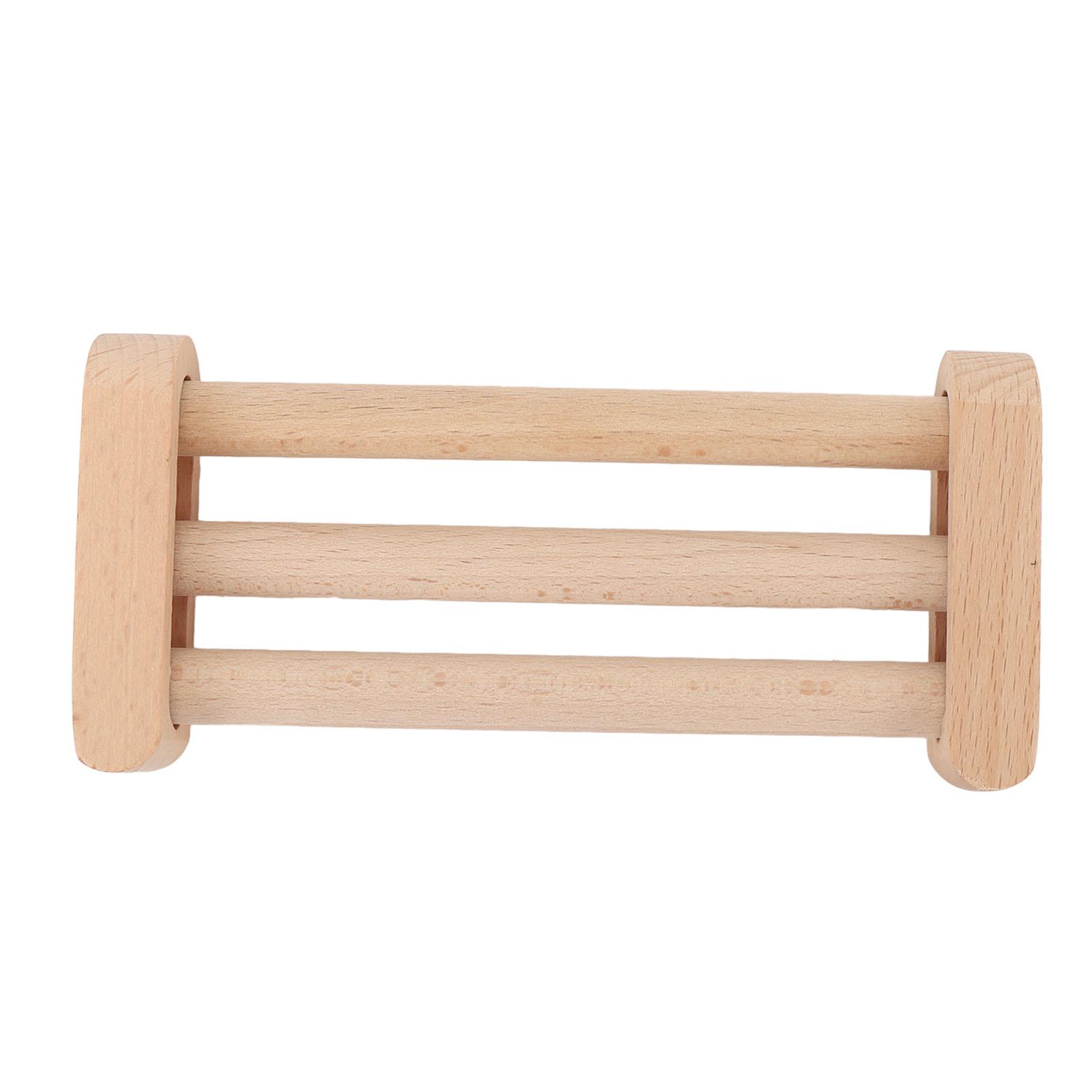 

Фиксатор для талии, держатель для хранения пряжи из цельного дерева, фиксатор нити для ткачества