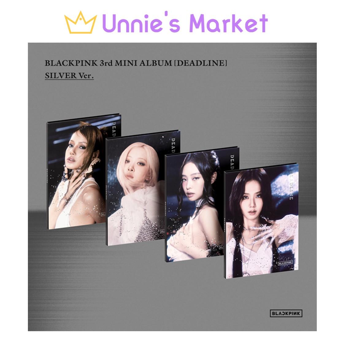

BLACKPINK [ДЕДЛАЙН] СРІБНИЙ Вер. / 3-й МІНІ-АЛЬБОМ + Безкоштовний подарунок Rose ver.