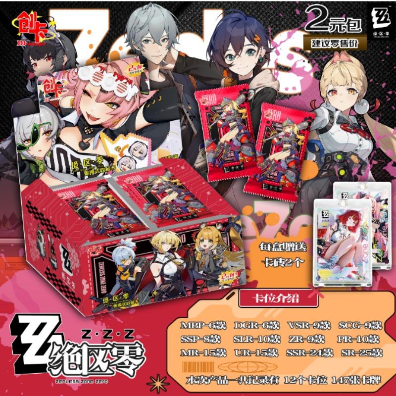 Zenless Zone Zero Card Ellen Joe Alexandrina Sebastiane Anime Game Surrounding Trading Character Collectible Cards Toys Gifts