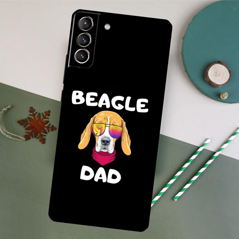 The Beagles Funny Cartoon Dog Phone Case For Samsung Galaxy S26 S23 Ultra S20 S21 S22 S24 S25 Plus S10 S25 FE Back Cover