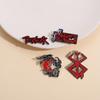 Berserk Beherit Anime Game Red Cartoon Brooch Lapel Pin Backpack Hat Clothing Accessories Badge Jewelry Gift For Friends