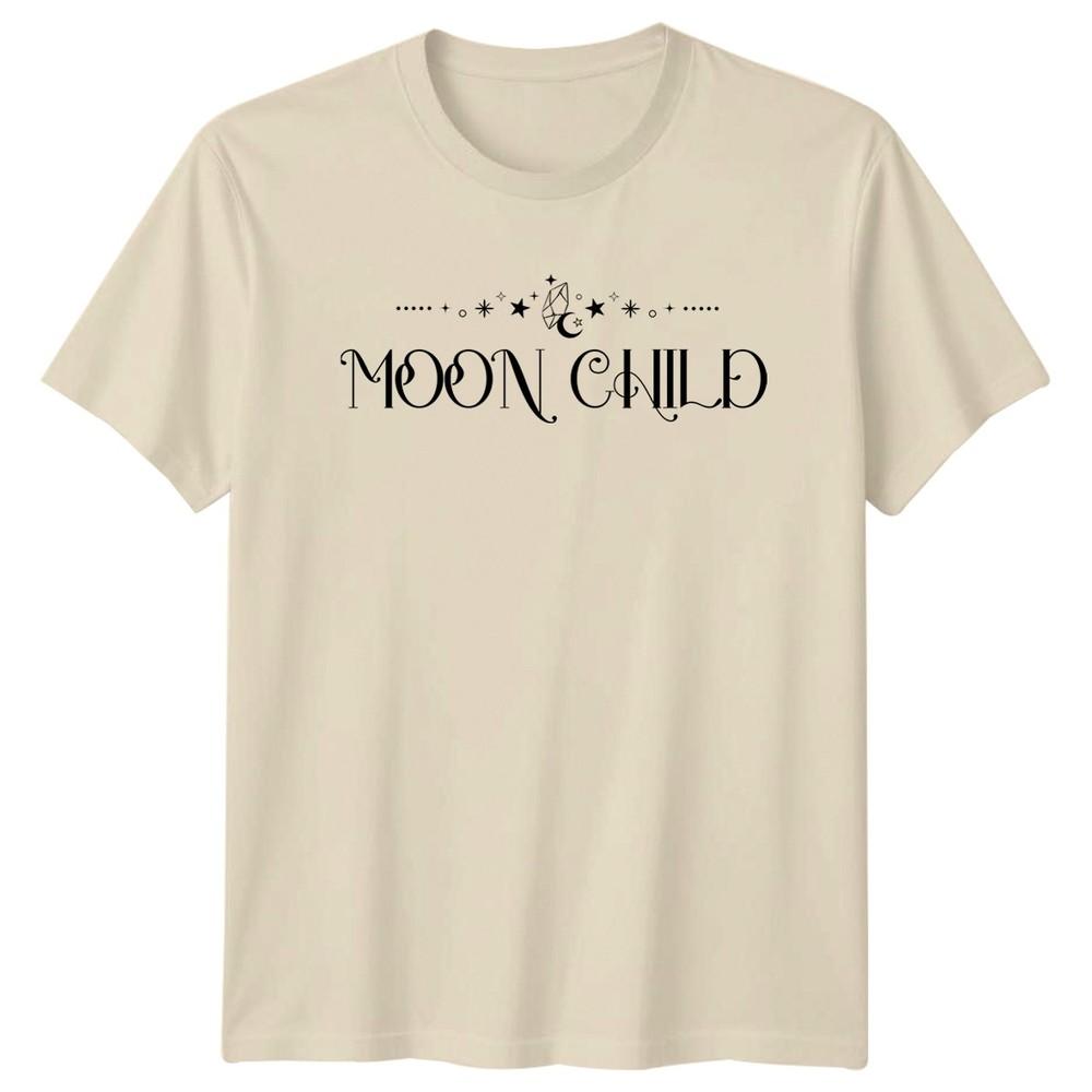 Moon Child Unisexs TShirt Astrology Spirituality Birthday Gift For Her