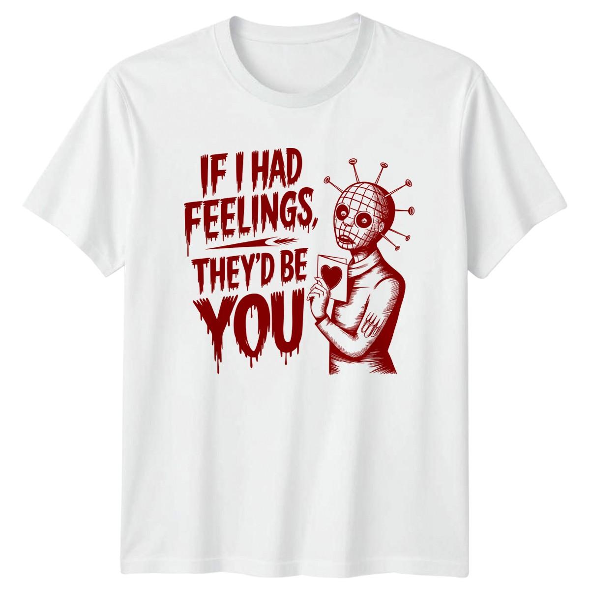 Red Color Unisex T-Shirt Graphic Tee L
