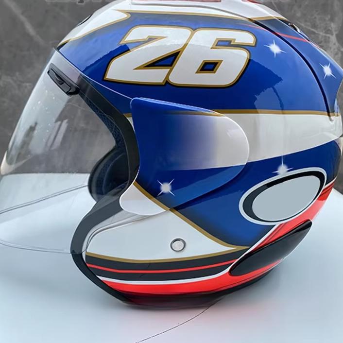 

Ram3 Pedrosa Samurai Half Helmet Мужской и женский мотоциклетный внедорожный летний шлем для скоростного спуска по горному кроссу Casco Capacete S чистый