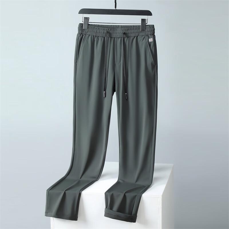 

Firstview Men s Urban Casual Four-Way Stretch Tapered Pants 42