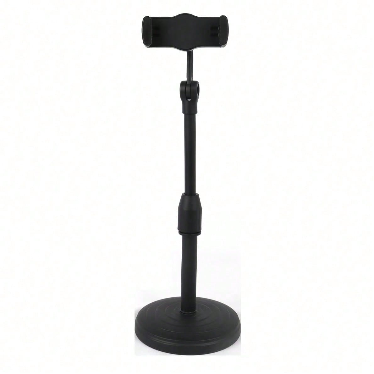 

1pc Adjustable Rotating Waterproof Desktop Tripod Phone Stand, Phone Video/Live Stream Holder, Hands-Free Stand one-size чёрный