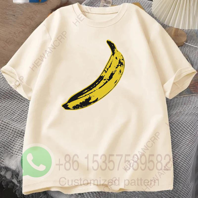 Banana TShirt Mens Tracksuit Cotton Casual Sportswear Crew Neck Pullover Short Sleeve Top Breathable Fashion Summer Streetwear