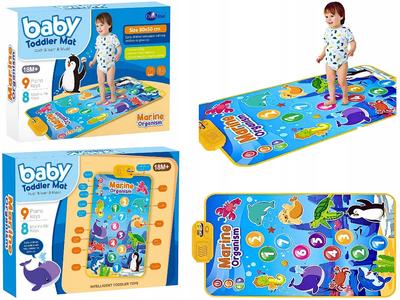 Interactive Marine Musical Touch Educational Mat Sea Sounds Ocean