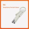 Creative Anti-splash Nail Clipper Multifunctional Nail Cutting Pliers  Travel