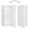 Bathroom Furniture Set White Particleboard