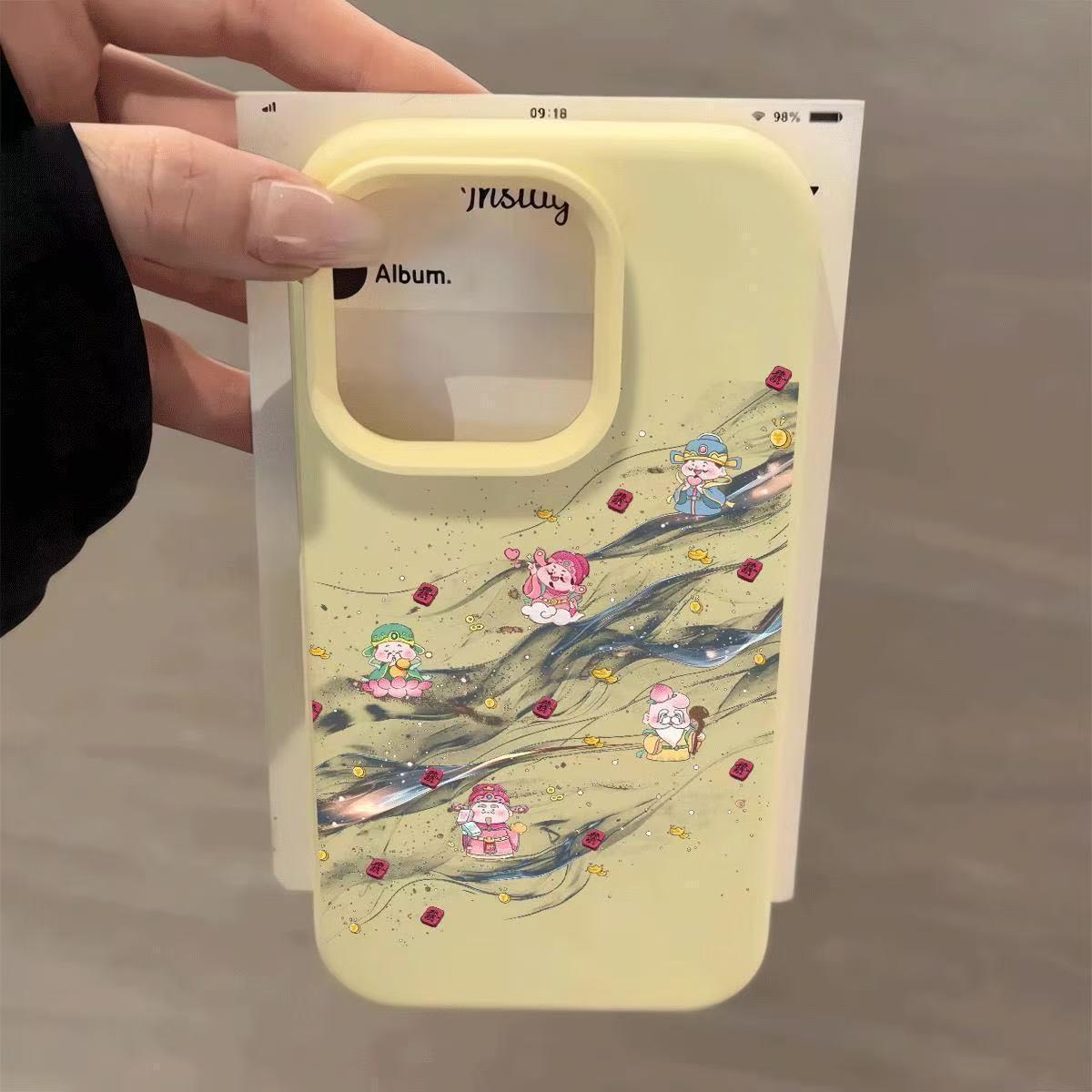 

Whimsical Wealth Fairy Case for iPhone 17 Pro Max, 16 Pro, 15, 14 Plus, 13 - Cute European & American Style 13 Pro