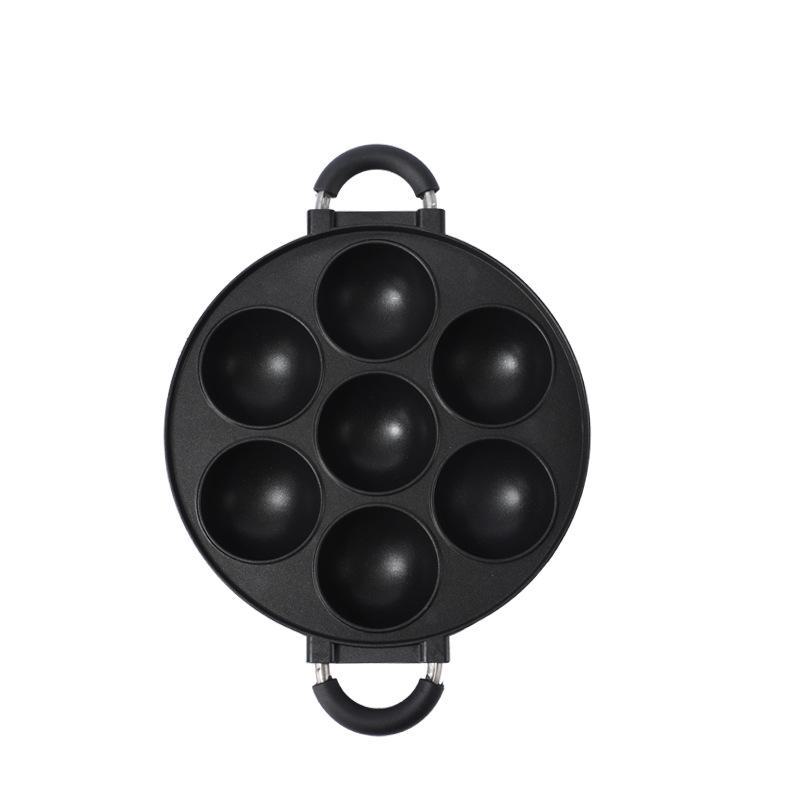 Uncoated Octopus Meatball Omelette Pan: Non-stick, Deepened Egg Dumpling Mold