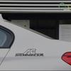 Auto Styling Auto Vinyl Aufkleber AC Schnitzer Fenster Auto Karosserie PVC Schnitzerei Aufkleber für X1 X3 X5 X6 3er 5er 7er Serie