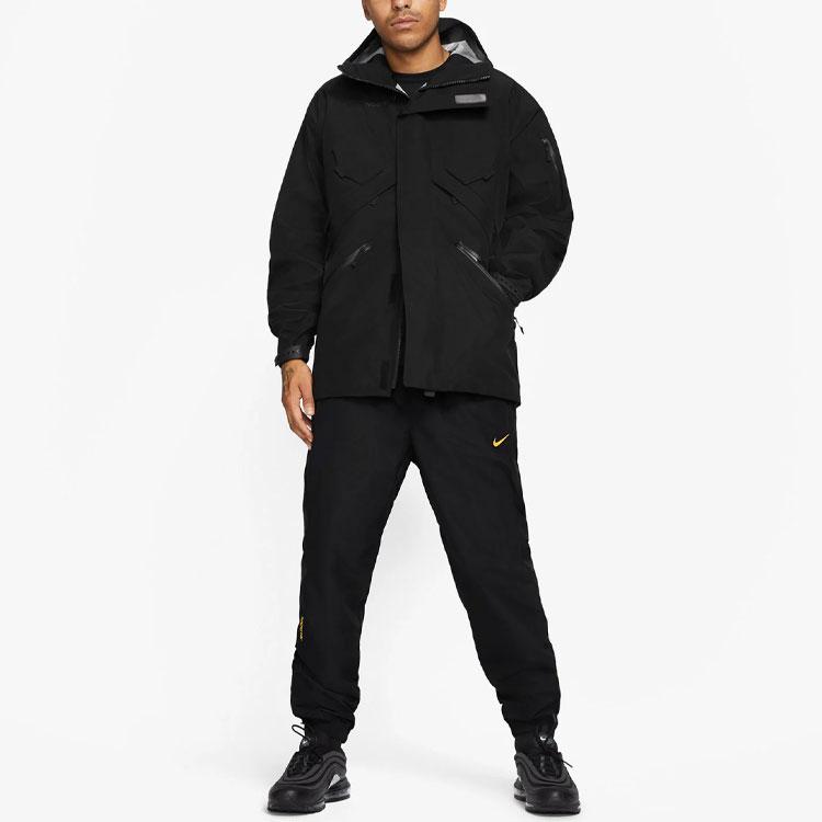 Nike X Drake Nocta Sports Windbreaker Jacket With Hood Men Jackets Black DA4114-010