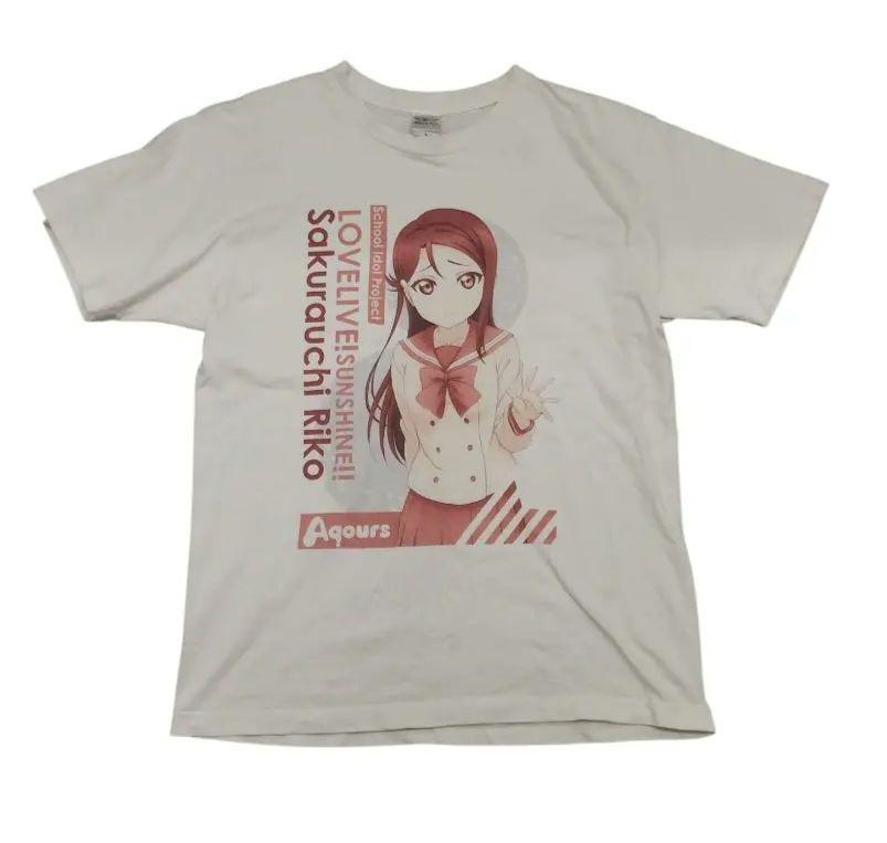 

[USED] Love Live! Sunshine! Riko Sakurauchi T-shirt, size L, anime merchandise