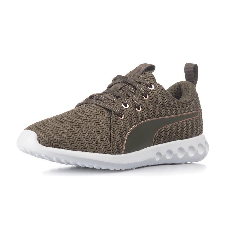 (WMNS) PUMA Carson 2 Low-tops Sport Shoes Army-Green Women's 190044-02