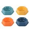 New Hexagonal Plastic Pet Bowl Universal Feeding Bowl for Dogs and Cats  Cat Food Bowl, Water Bowl  Anti-knock Over Dog Bowl
