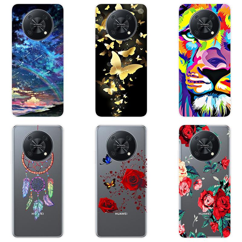 For Huawei nova Y90 Y 90 novaY90 Case Soft Silicone Back Cover Cartoon Phone Case Diversification