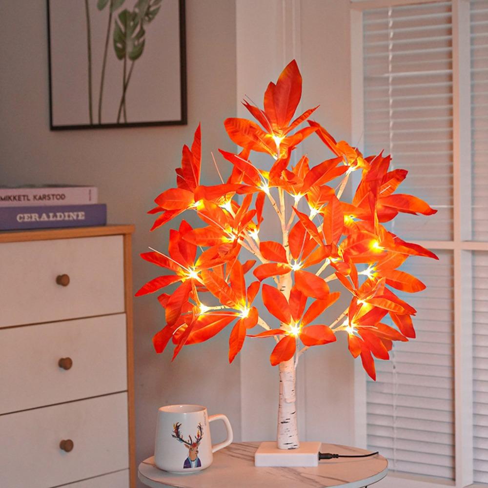 LED Lights Bonsai Tree Lights Butterfly Shape Tabletop Size Butterfly Tree Lamp DIY Design LED Night Light Party Decoration