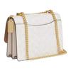 Coach Klare 22 Logo Color Block Design Signature Coated Canvas Crossbody Shoulder Bag Small Women Bags White Beige CAL29-IMXU5