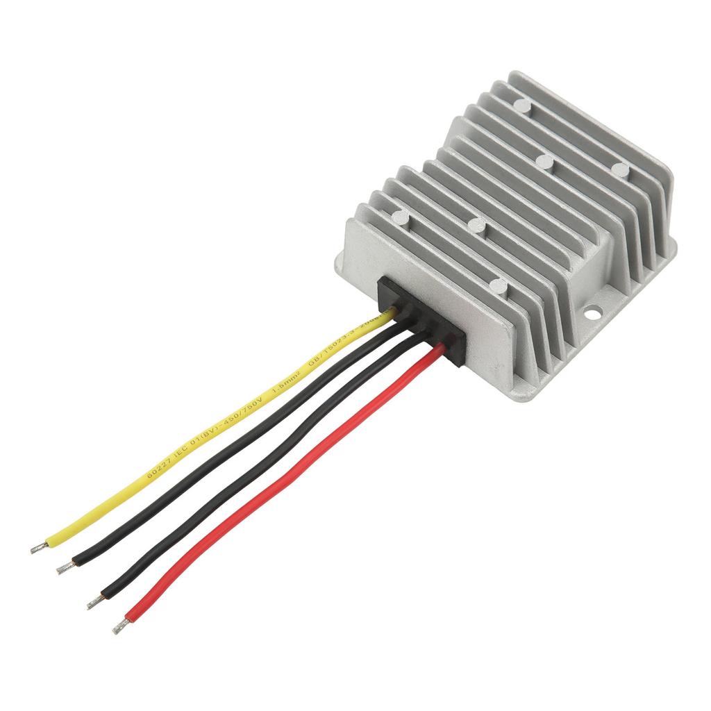 DC Boost Module 10A Waterproof High Conversion Rate Waterproof Step Up Voltage Regulator 12V