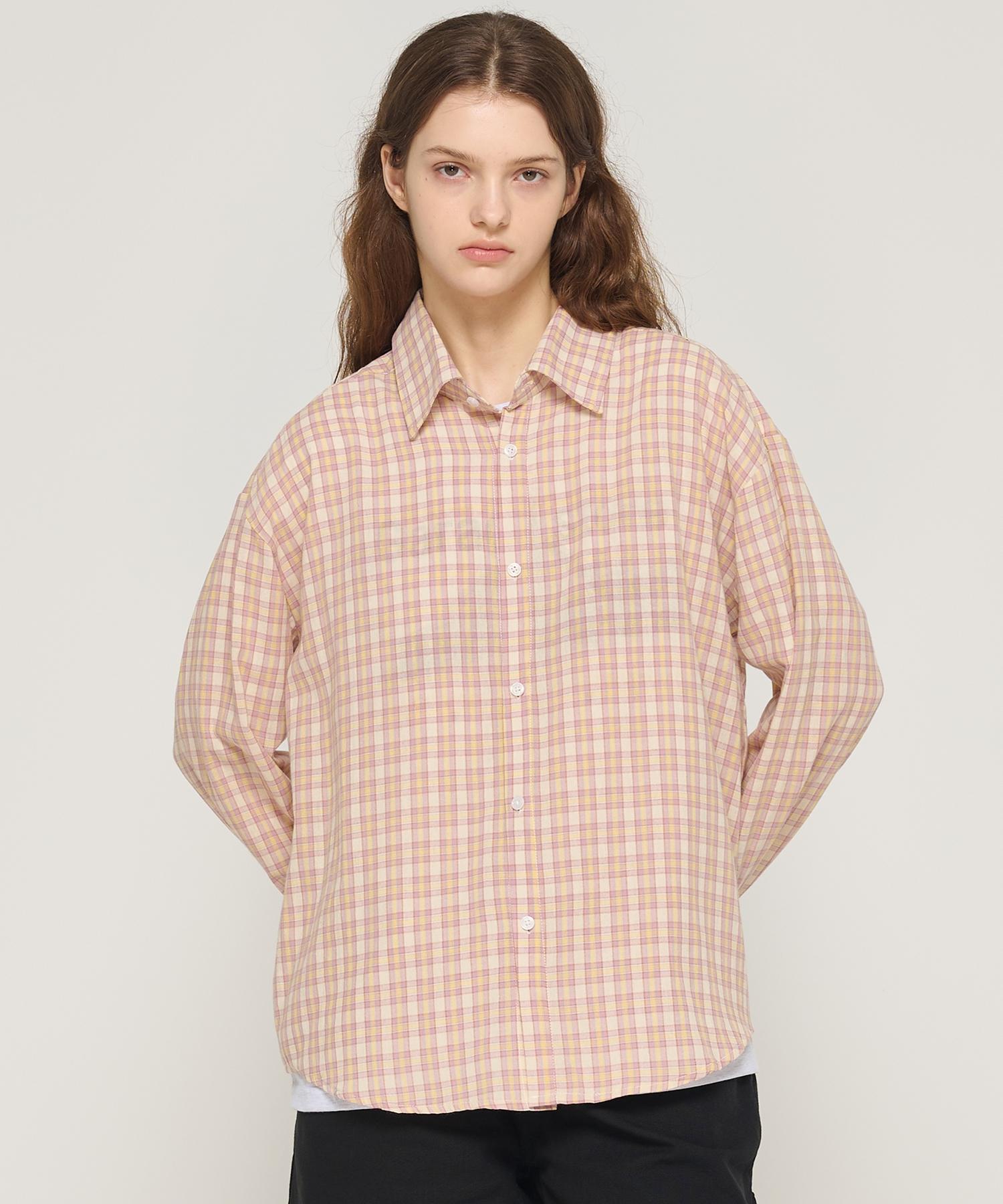 Cargo Bros For Woman Soft Check Overshirt (Pink) Free