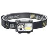 Rechargeable 5 Modes Led Cob Headlamp Usb Work Multifunctional Outdoor Working Lights Camping Headlights Portable Headlight Head