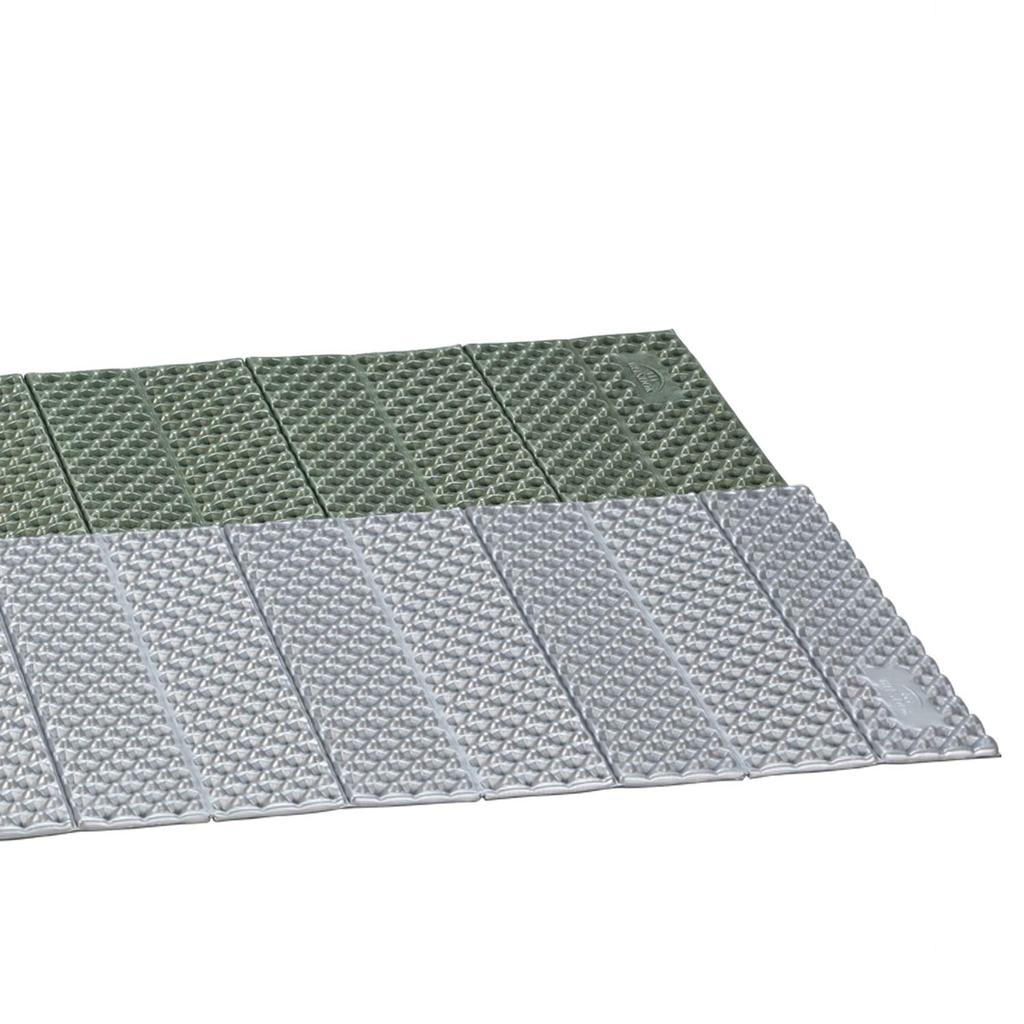 BUNDOK Folding Mat EX Green Foam Aluminum Film Heat Retention BD-535G