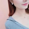 Four-Leaf Clover Diamond Ear Cuff - Women's Luxury French Style Niche Earrings
