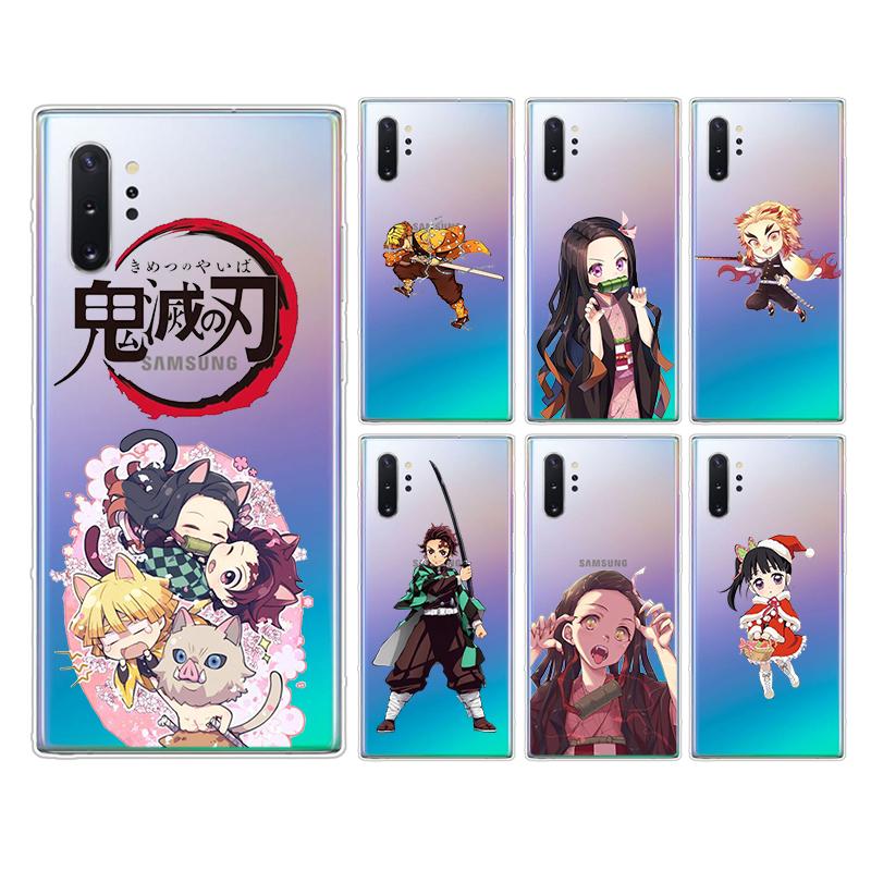 

Cool Kimetsu No Yaiba For Samsung Galaxy Note 20 10 9 8 Plus Ultra Lite M31 M31S M10 M10S M20 M21 M30 Phone Case Samsung M10