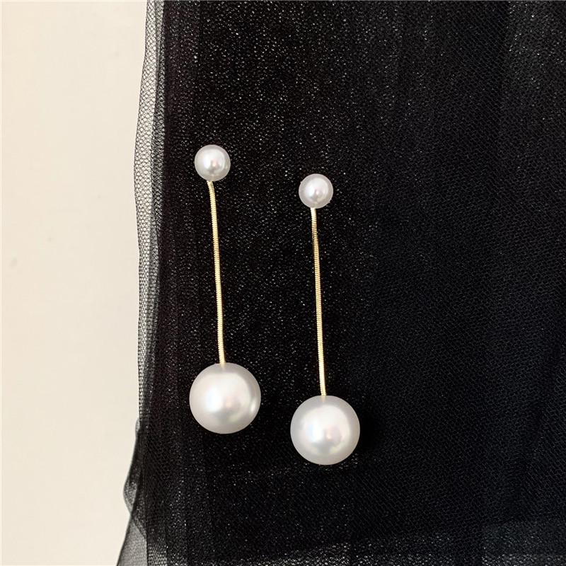 Korean Style S925 Silver Pearl Earrings - Versatile & Elegant for Women
