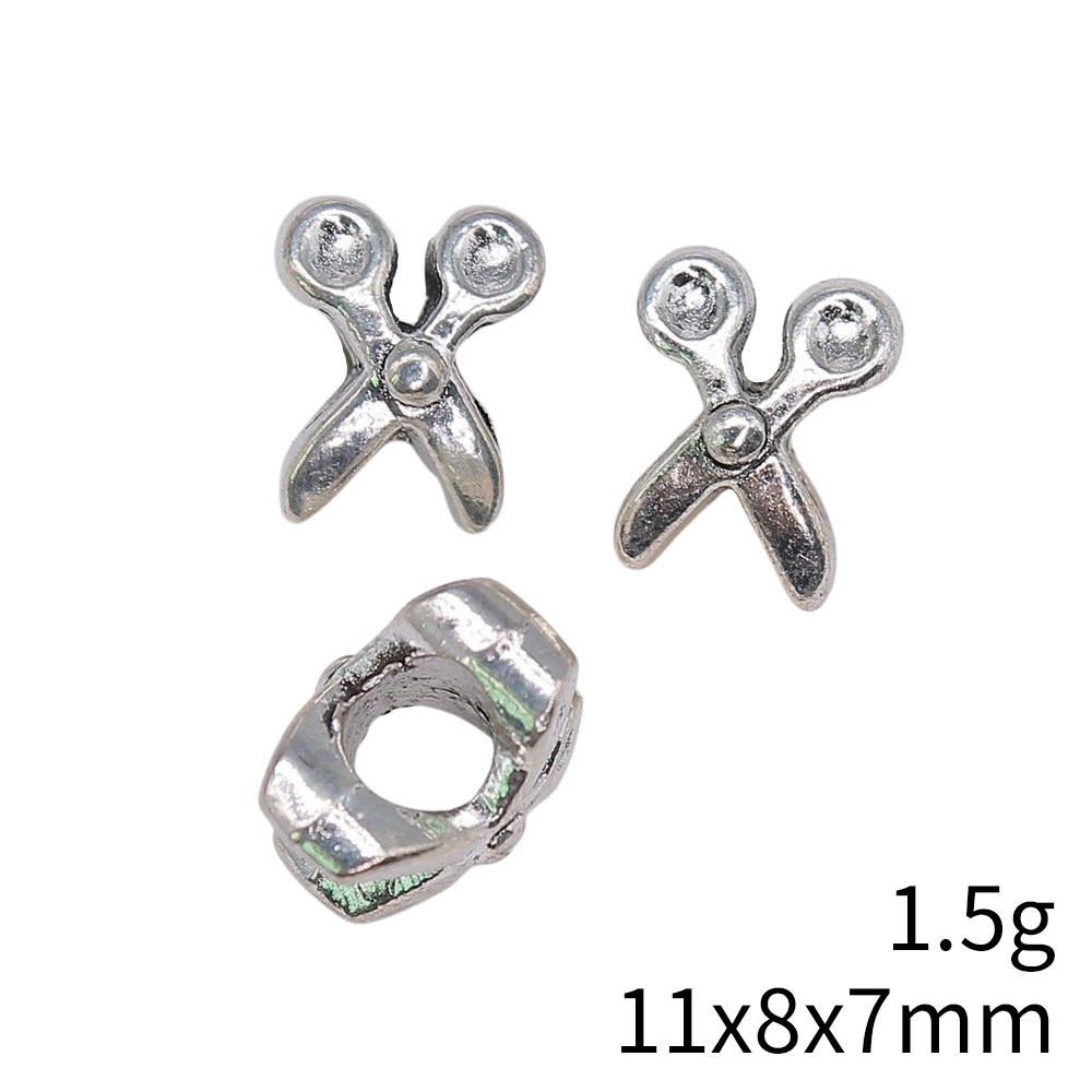 Beads Pendant Jewelry Materials Character Love Big Hole Beads Loose Spacer Accessories Parts Jewellery Making
