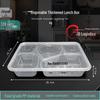 Jinmei Hexiang 4+1 Compartment Disposable Meal Boxes