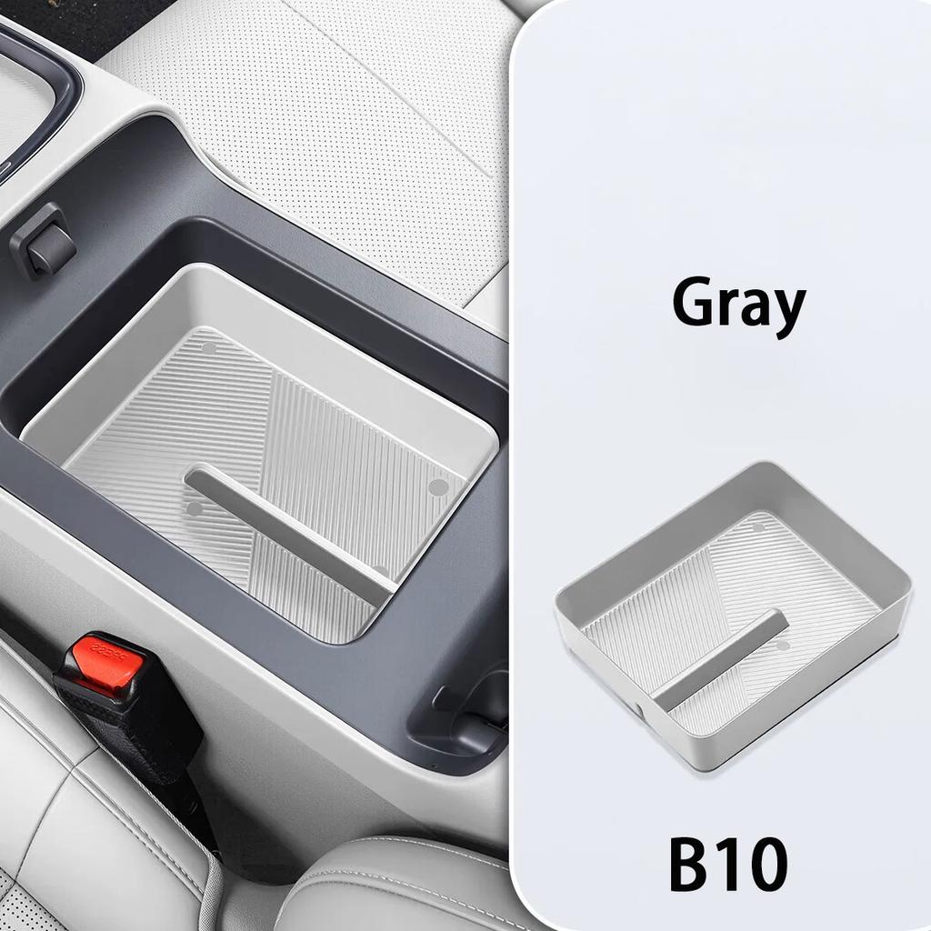 For Leapmotor B01 B10 Central Control Storage Box Armrest Box Interior Organizer Privacy Accessories