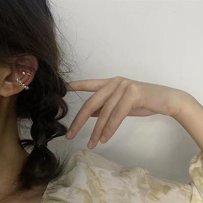 1 Set  Non-Piercing Ear Clips On Earrings Minimalism Cartilage Ear Cuff Fake Cartilage Earrings For Women Jewelry