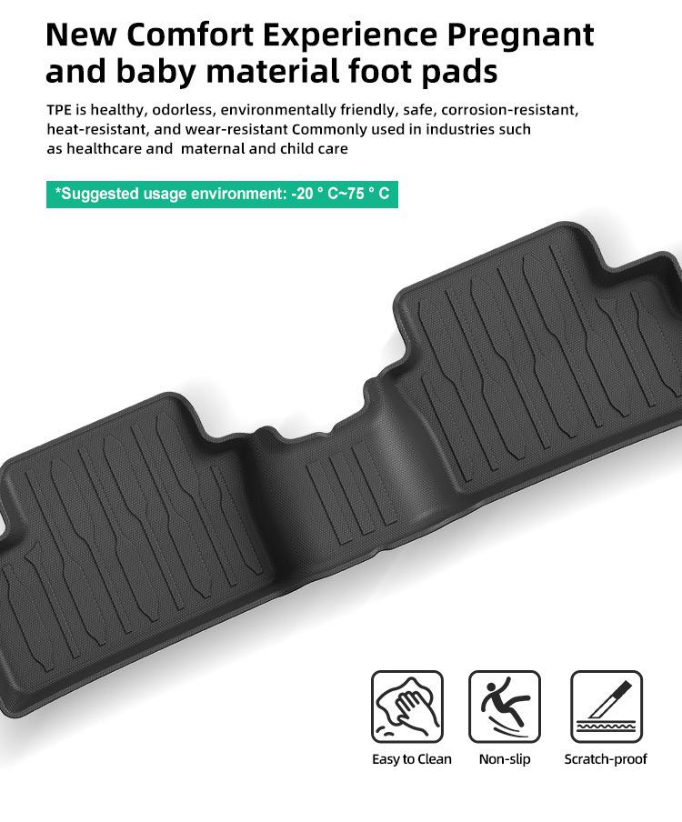TPE Floor Mats & Trunk Liner for 2023 Daihatsu Rocky/Toyota Raize