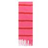 Plush Tassel Shawl Colorful Cashmere Scarves Classic Stripe Wool Scarf  Girl