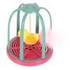 Bird Cage Cat Toy Electric Cat Squeaky Toy Interactive Boredom Anxiety Reduction Cat Toy for Adult Cats