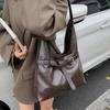 Retro Underarm Shoulder Hobo Bags For Women 2026 Luxury Designer Handbags PU Leather Pure Color Big Capacity Shopper Totes Purse