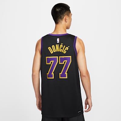Nike NBA City Edition Dri Fit Swingman Basketball Jersey Men's