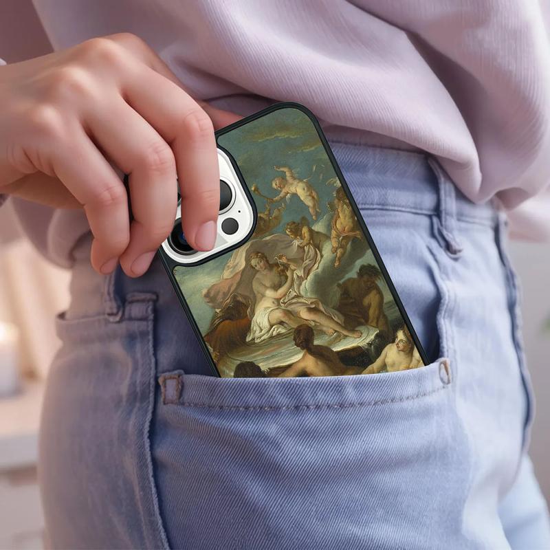 

Art Paintings The Birth Of Venus Phone Case For iPhone 17 Air 15 16e 14 13 Pro Max Coque 12 11 Pro Max PLUS cover iPhone 16plus