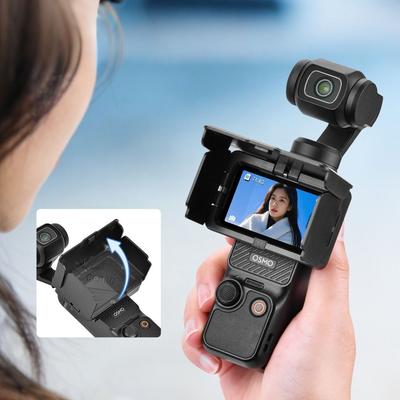 Capotin pliabil cu ecran magnetic pentru protecție solară pentru accesorii cameră DJI Osmo Pocket 3