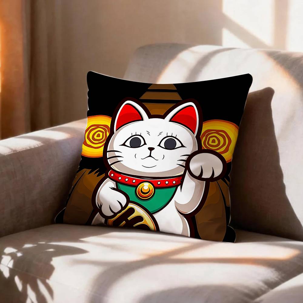 CUTE DDandadan TTurbo GGranny Pillow Case Pattern Printed Pillowcase For Living Room Sofa Cushion Cover
