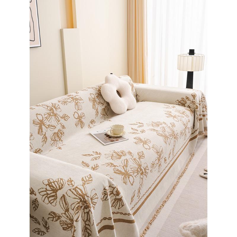 

Легкая роскошная диванная подушка из синели, универсальный чехол на все времена, универсальный чехол, одеяло для дивана 180*230cm