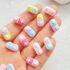 30Pcs Cute Mini Cartoon Colorful Pill Nail Art Resin Designer Charms DIY Craft For Nail 3D Decorations Jewelry