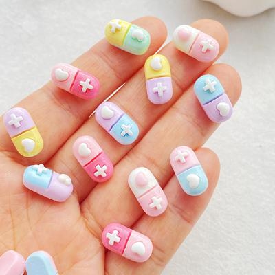 30Pz Carini Mini Cartoni Animati Colorati Charms Designer Resina per Unghie Art Nail Art Artigianato Fai da Te per Unghie Decorazioni 3D Gioielli