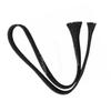 1M Carbon Fiber Cable Sleeve Braid 2MM-40MM Hollow Conductive Tape Wire Shielding Sleeve Tube