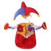 Clown Pet Halloween Cosplay Christmas Funny Outfits Clothes New Dress Hoodie  for Puppy Dogs