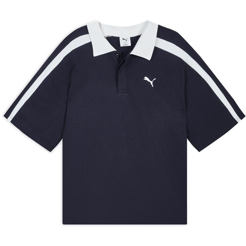 PUMA Men s Classic T7 Cotton Short-Sleeve Polo Shirt M